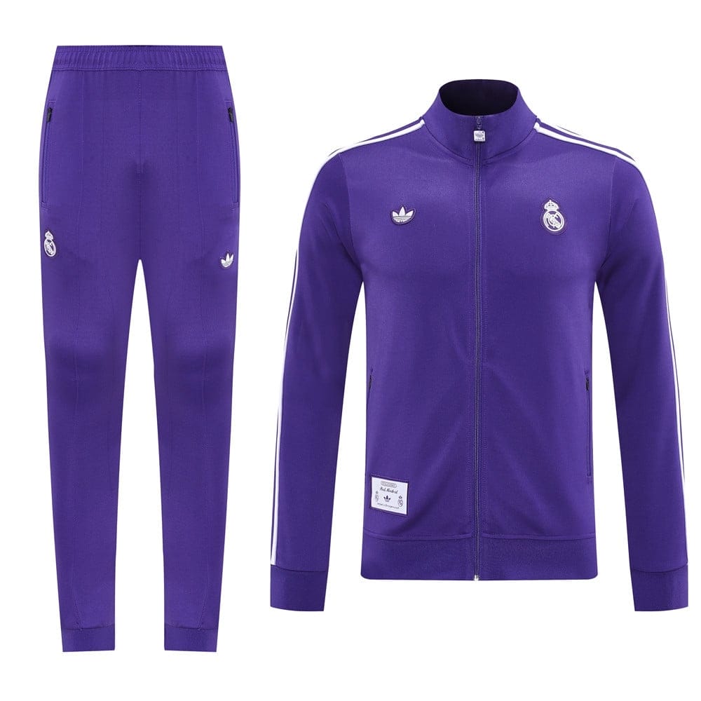 Real Madrid 2025-26 Soccer Training Set – Purple