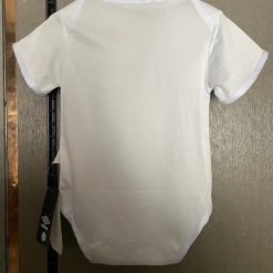 Alternative view of Santos 2025-26 Future Peixe Star Soccer Baby Bodysuit – White
