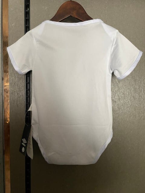Santos 2025-26 Future Peixe Star Soccer Baby Bodysuit – White - Image 2