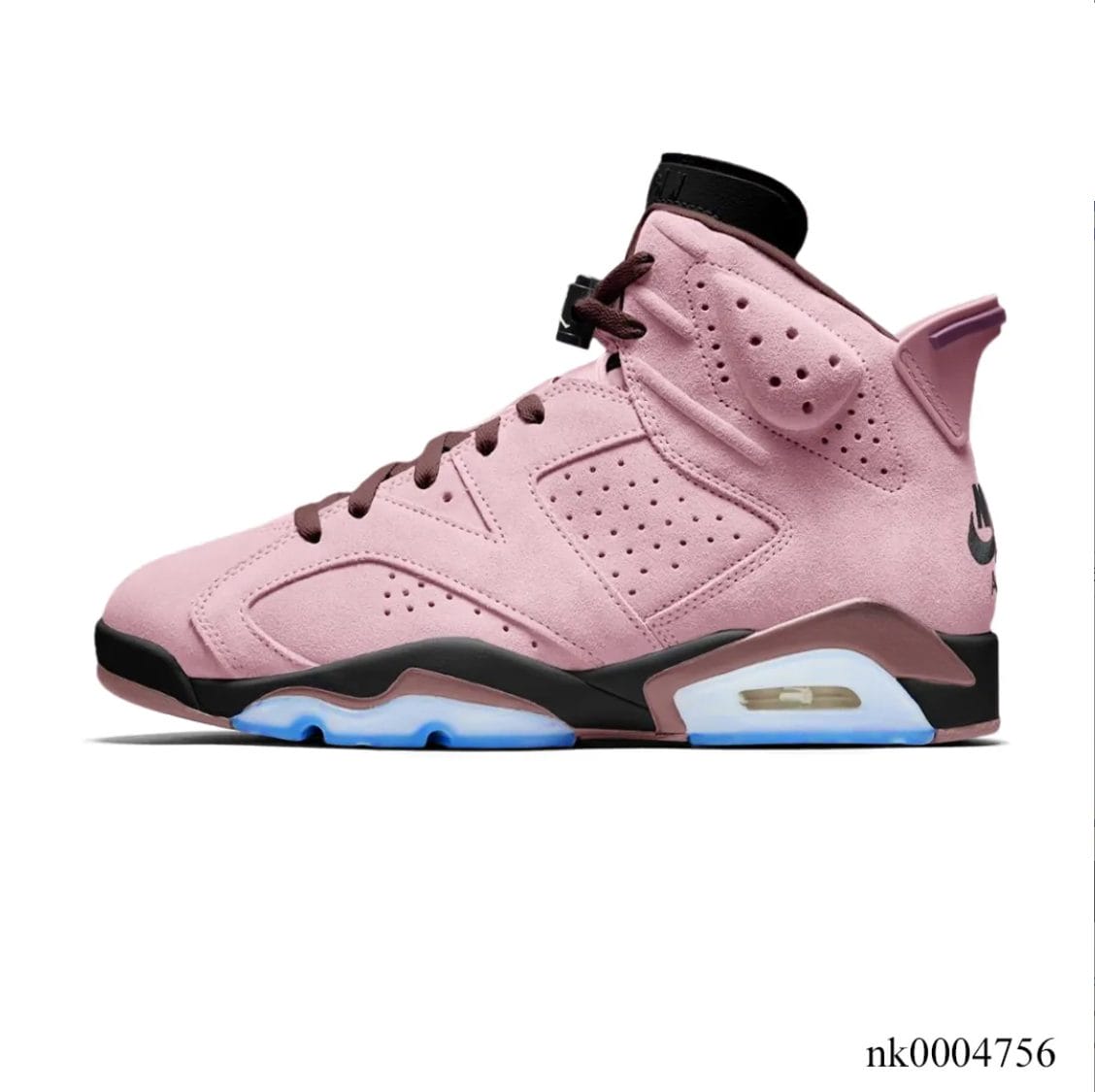A Ma Maniere x Air Jordan 6 SP Black Smokey Mauve Shoes Sneaker