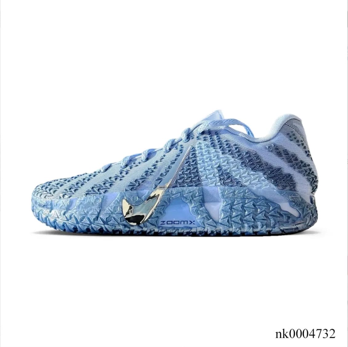 Alternative view of Ja 3 Cobalt Bliss Metallic Silver Shoes Sneakers