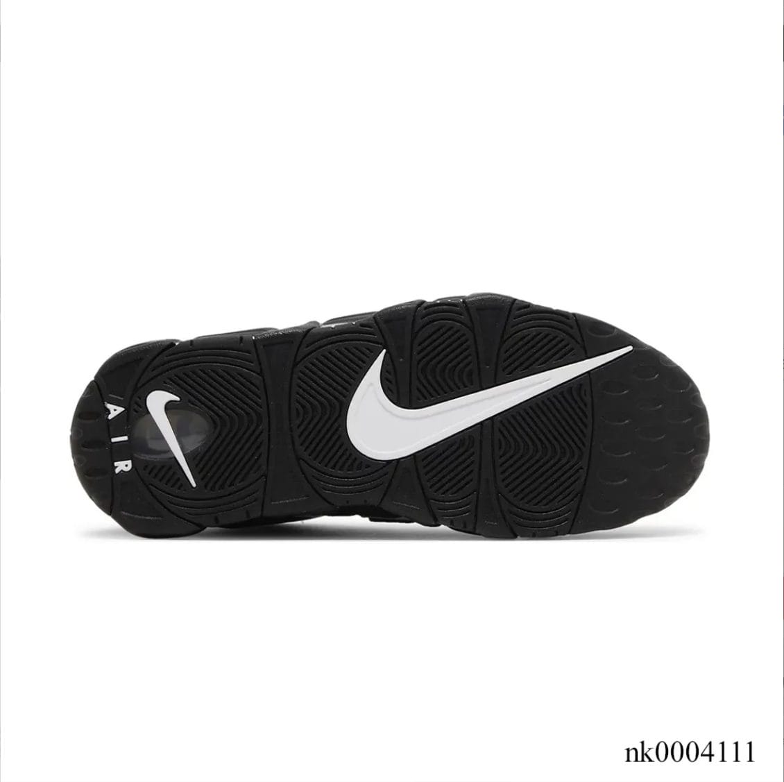 Air More Uptempo Black White Shoes Sneakers - Image 3