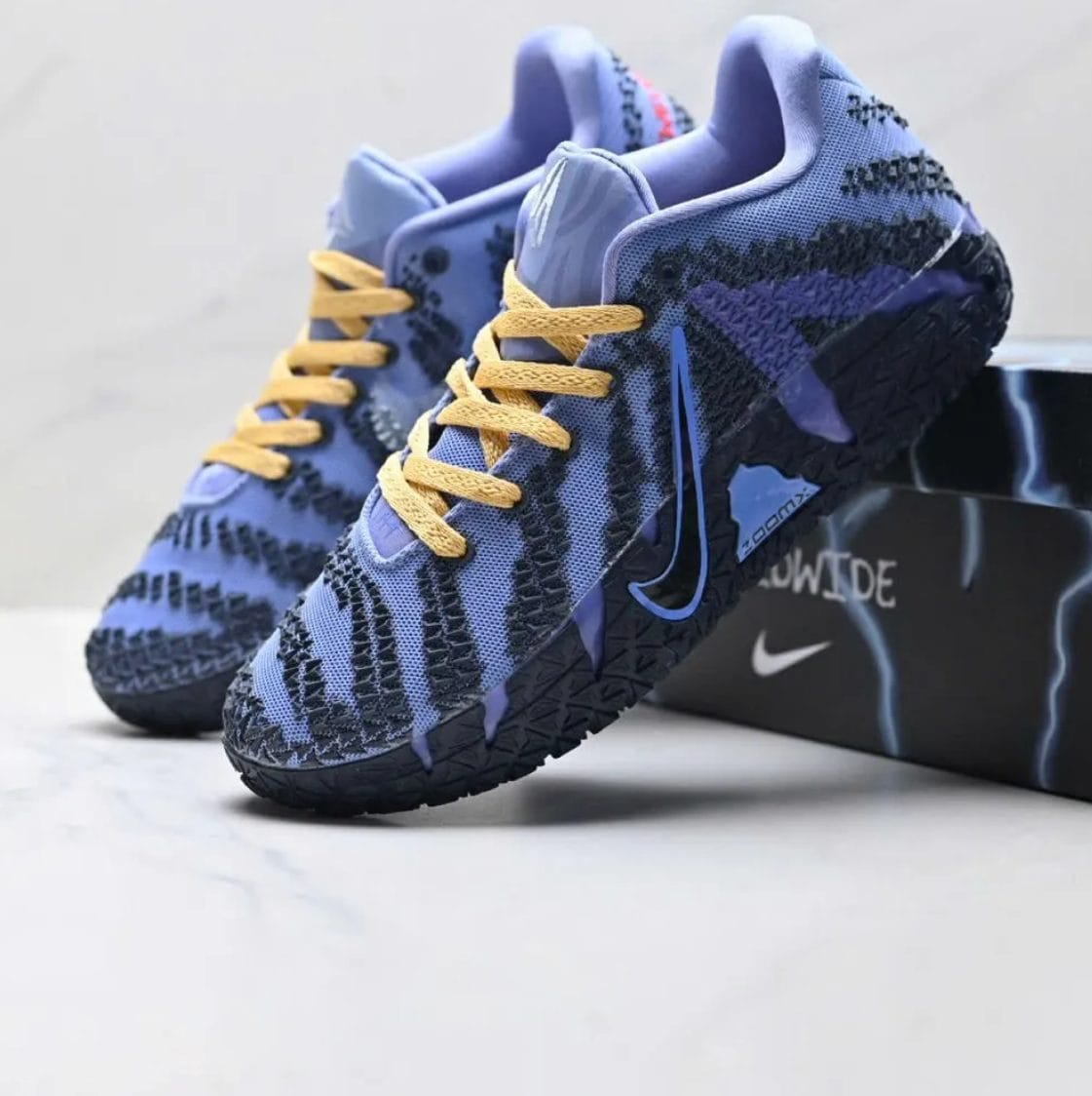 Ja 3 ‘Cobalt Bliss Metallic Silver’ Shoes Sneakers - Image 5