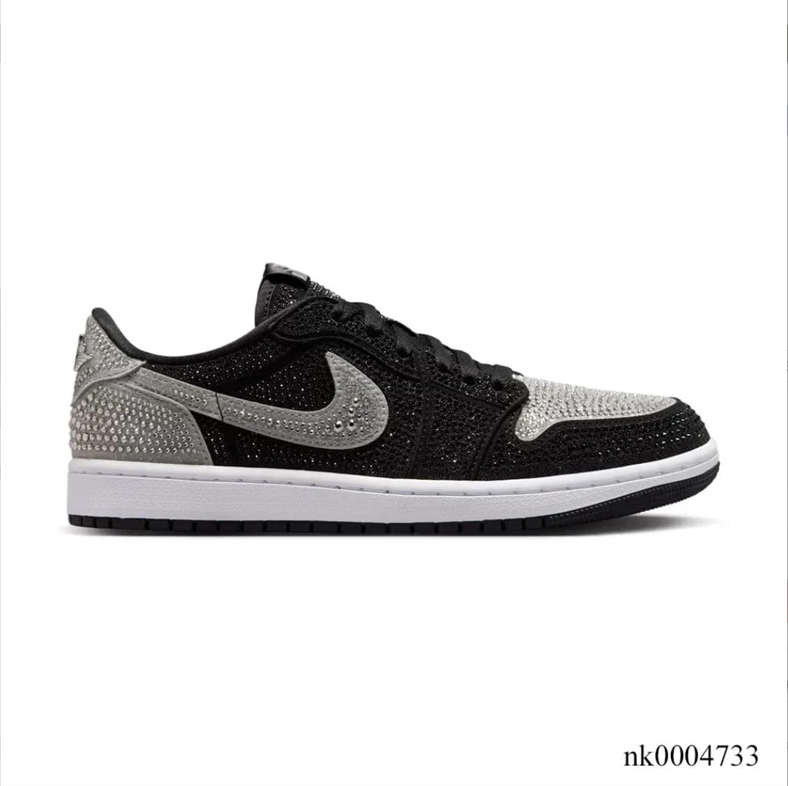 [Premium] Swarovski x Air Jordan 1 Low OG Stealth Shoes Sneakers