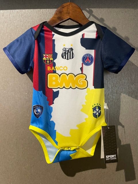 Soccer Legend Neymar Jr. 2025-26 Star Player Comfort Baby Bodysuit – All club