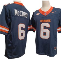 Syracuse Orange #6 Kyle McCord Vapor F.U.S.E. Limited Jersey