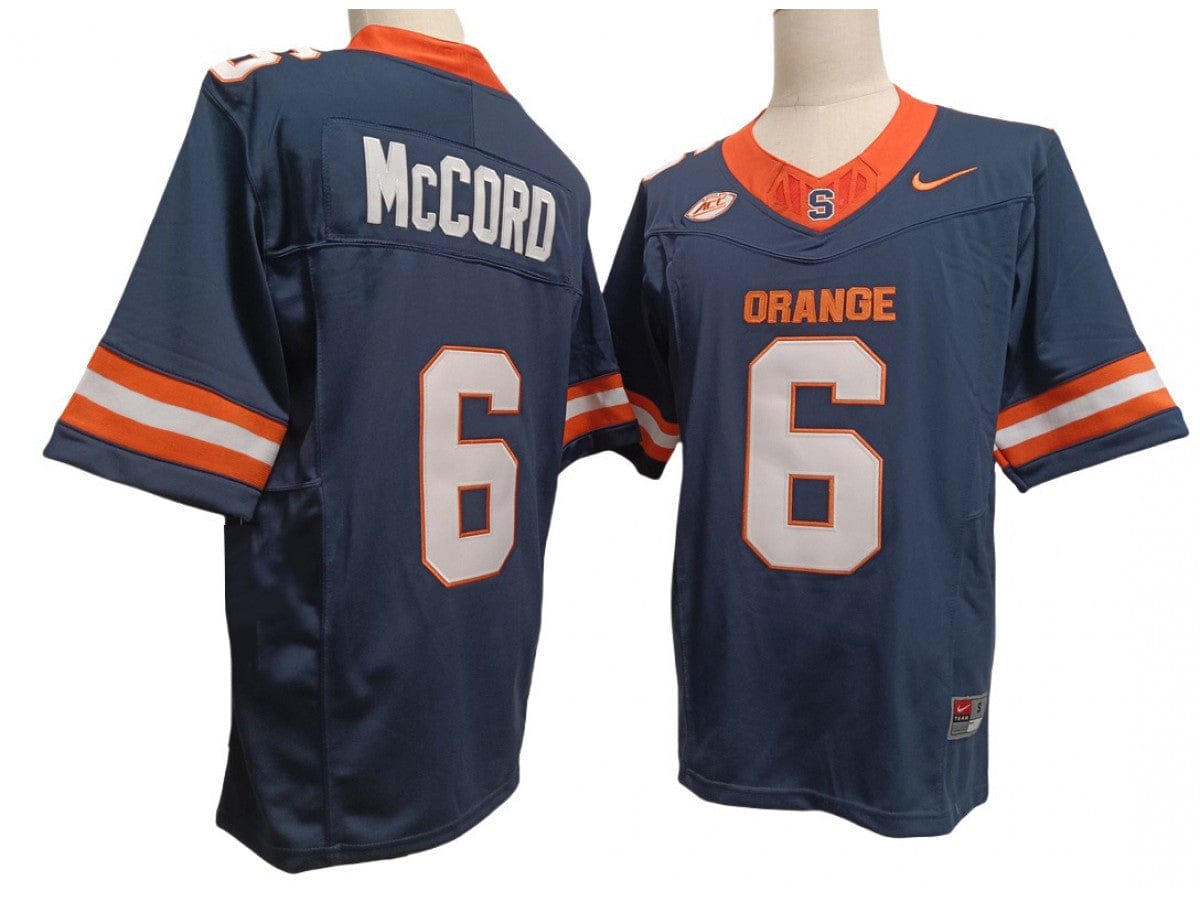 Syracuse Orange #6 Kyle McCord Vapor F.U.S.E. Limited Jersey