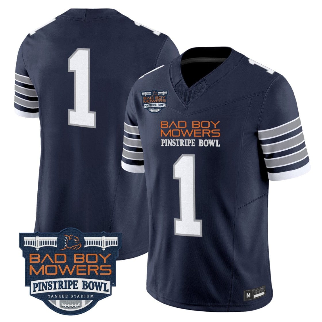 Team Jersey #1 Penn State 2025 Pinstripe Bowl Vapor Limited V2 Stitched