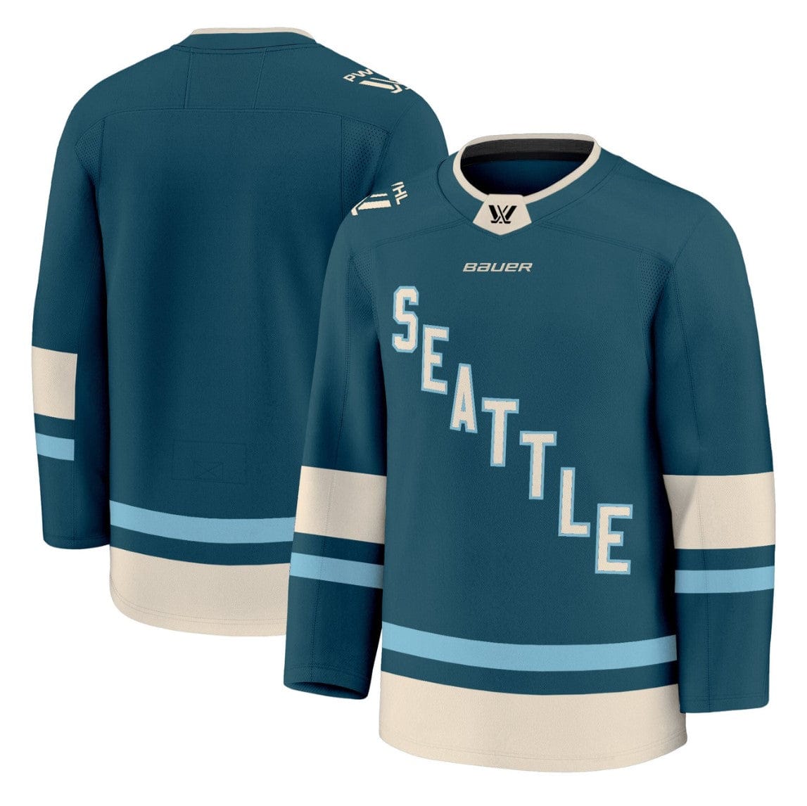 Alternative view of Team Jersey Blank Seattle Torrent 2025 Premium All Stitched