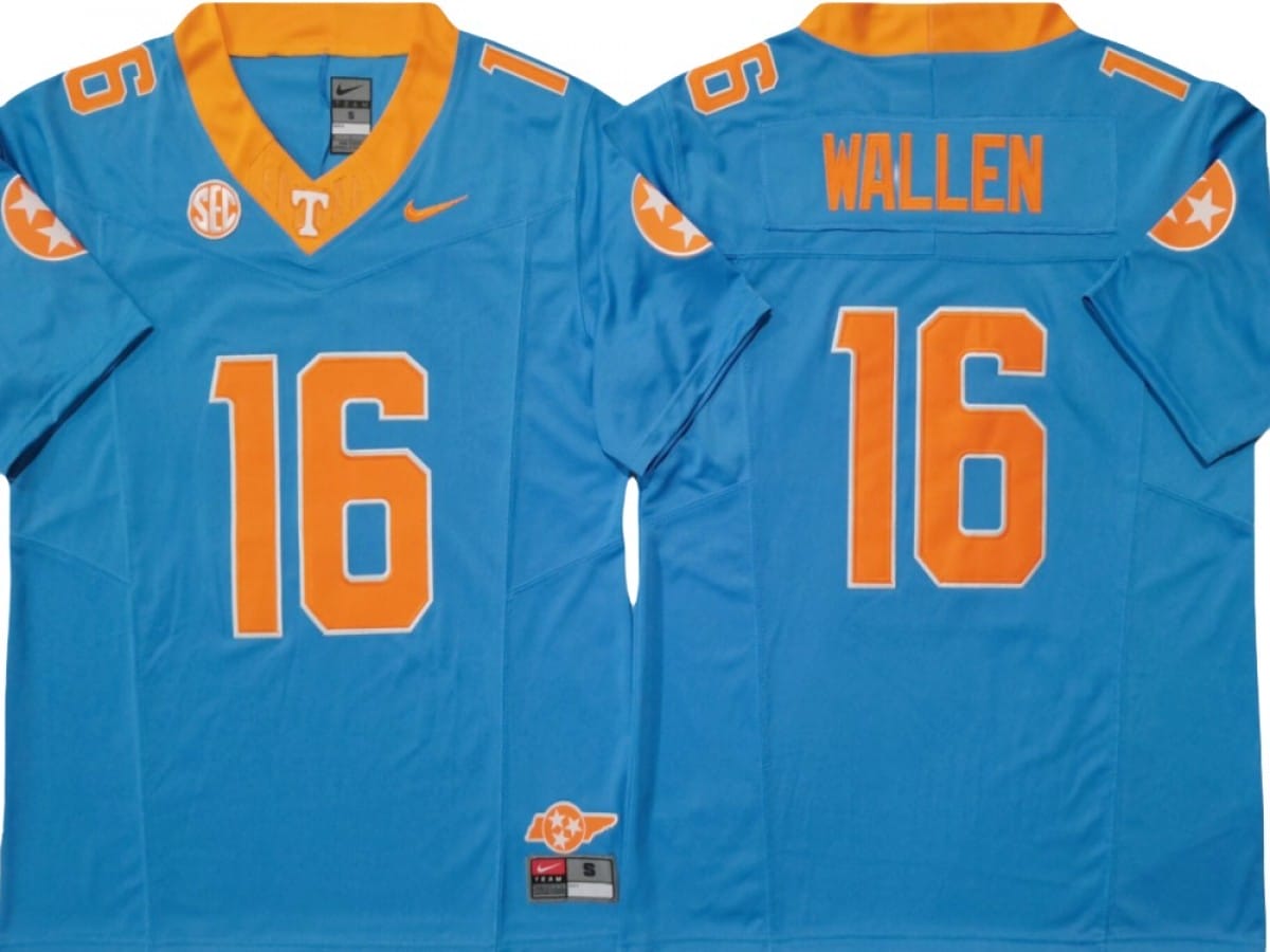 Tennessee Volunteers #16 Vapor F.U.S.E. Limited Football Jersey - Morgan Wallen Stitched - Image 3
