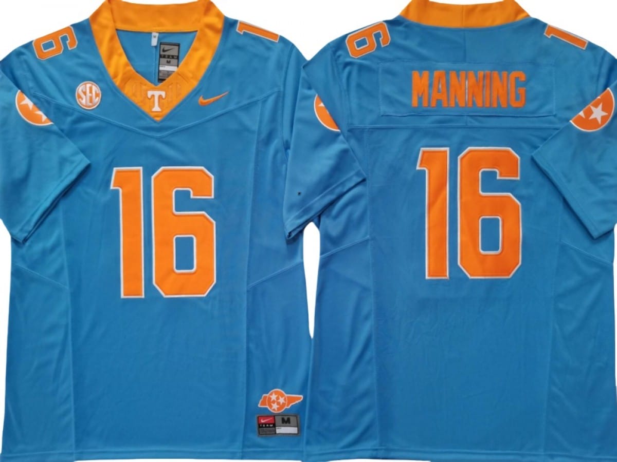 Tennessee Volunteers #16 Vapor F.U.S.E. Limited Team Logo Jersey - Peyton Manning - Image 2