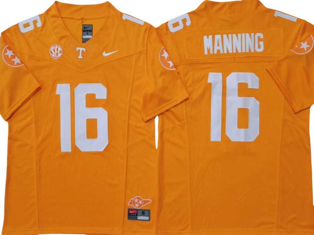 Tennessee Volunteers #16 Vapor F.U.S.E. Limited Team Logo Jersey - Peyton Manning - Image 3
