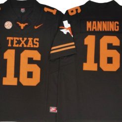 Texas Longhorns #16 Arch Manning Vapor F.U.S.E. Limited Jersey - Texas logo