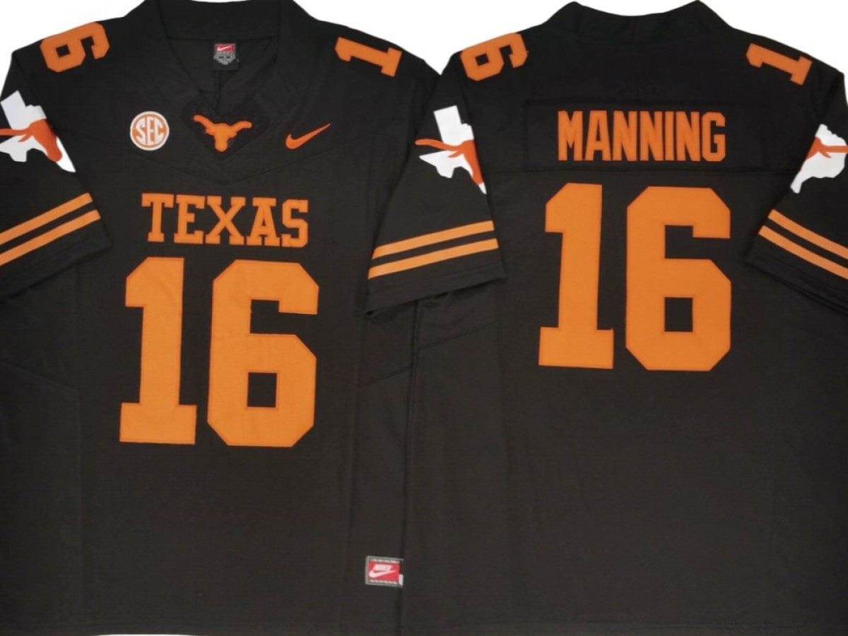 Texas Longhorns #16 Arch Manning Vapor F.U.S.E. Limited Jersey - Texas logo