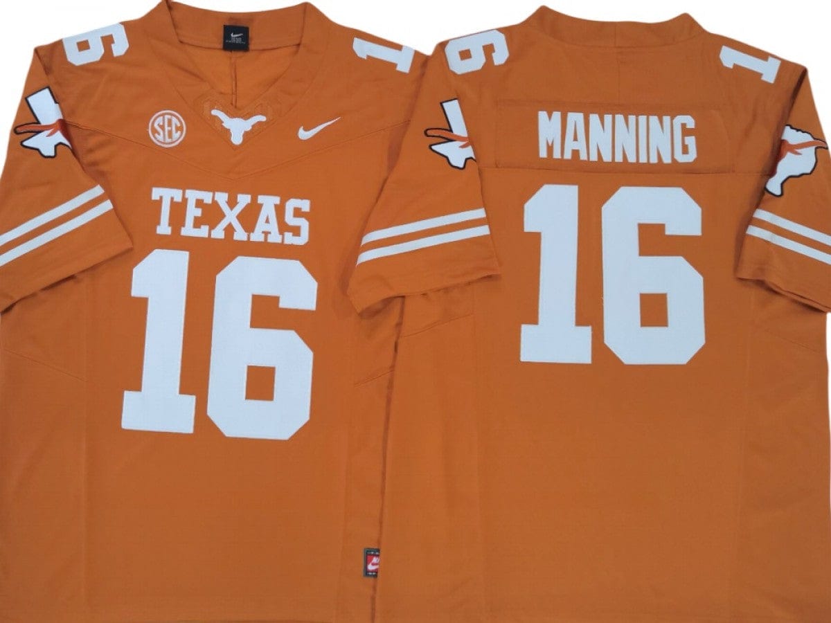 Texas Longhorns #16 Arch Manning Vapor F.U.S.E. Limited Jersey - Texas logo - Image 2