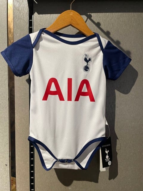 Tottenham Hotspur 2025-26 Adorable Spurs Fanwear Soccer Baby Bodysuit – White Blue