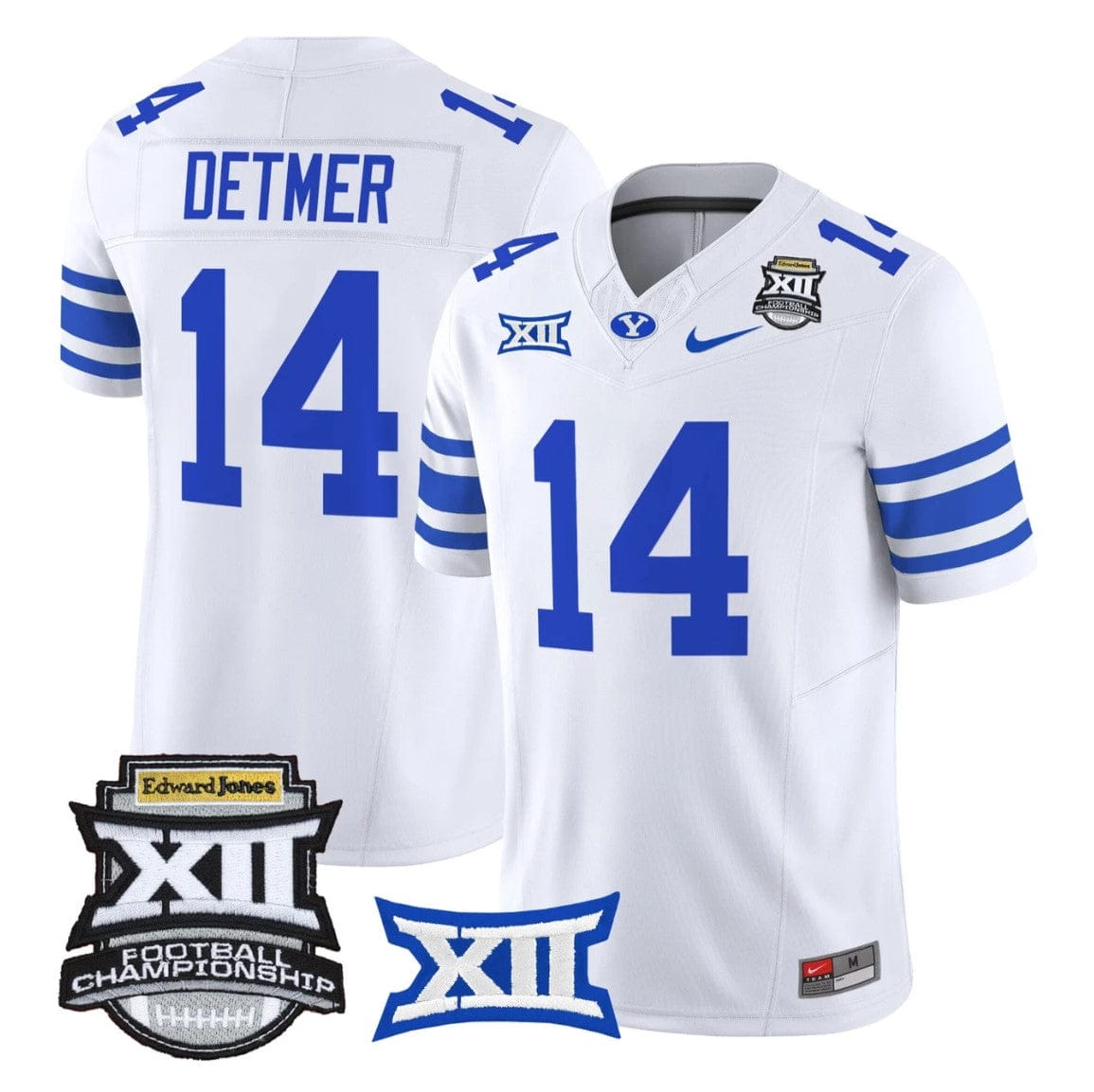 Ty Detmer Jersey #14 BYU Cougars 2025 Big 12 Championship Stitched - Image 5