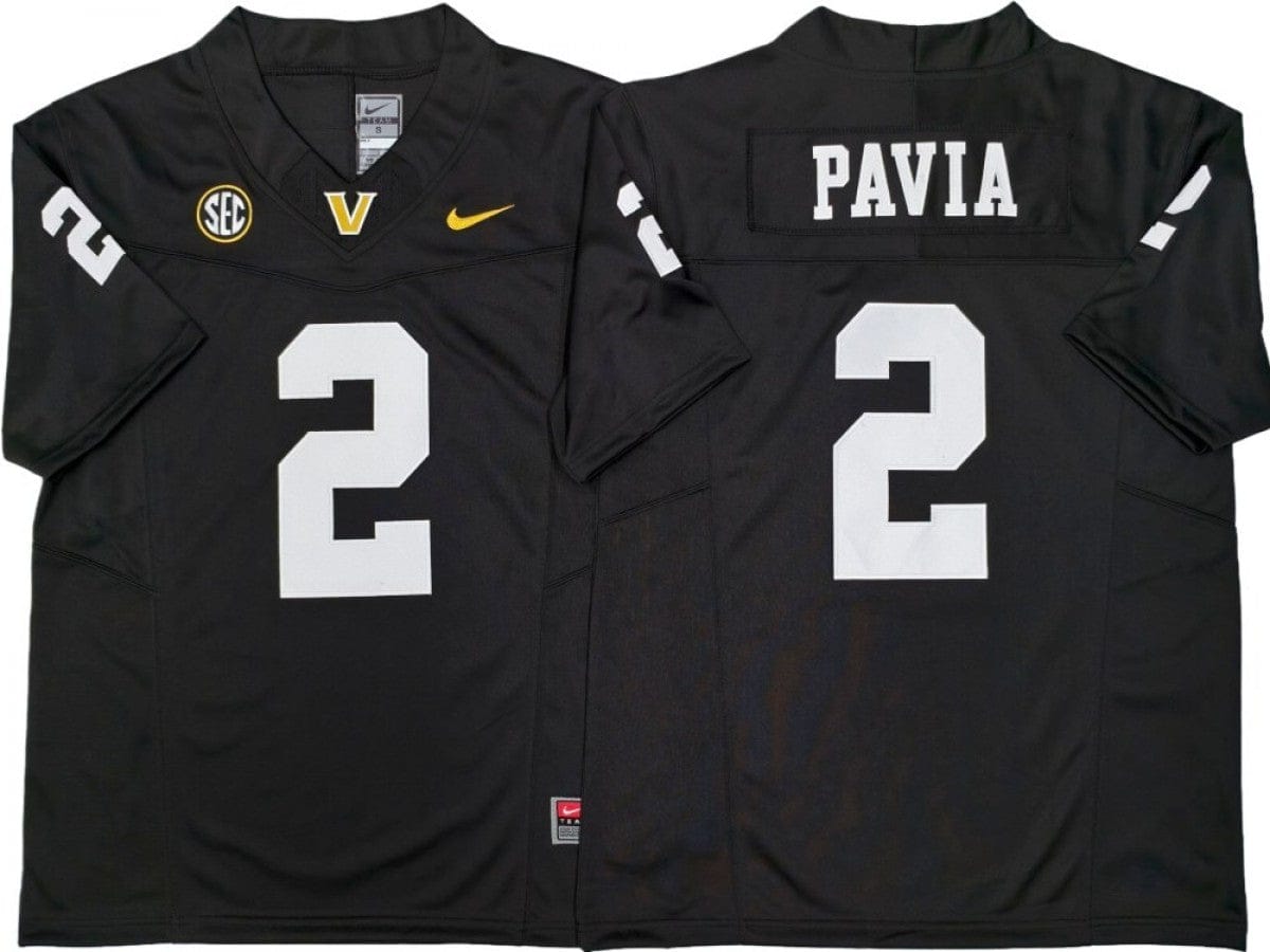 Vanderbilt Commodores #2 Diego Pavia Vapor F.U.S.E. Limited Jersey Stitched - Image 2