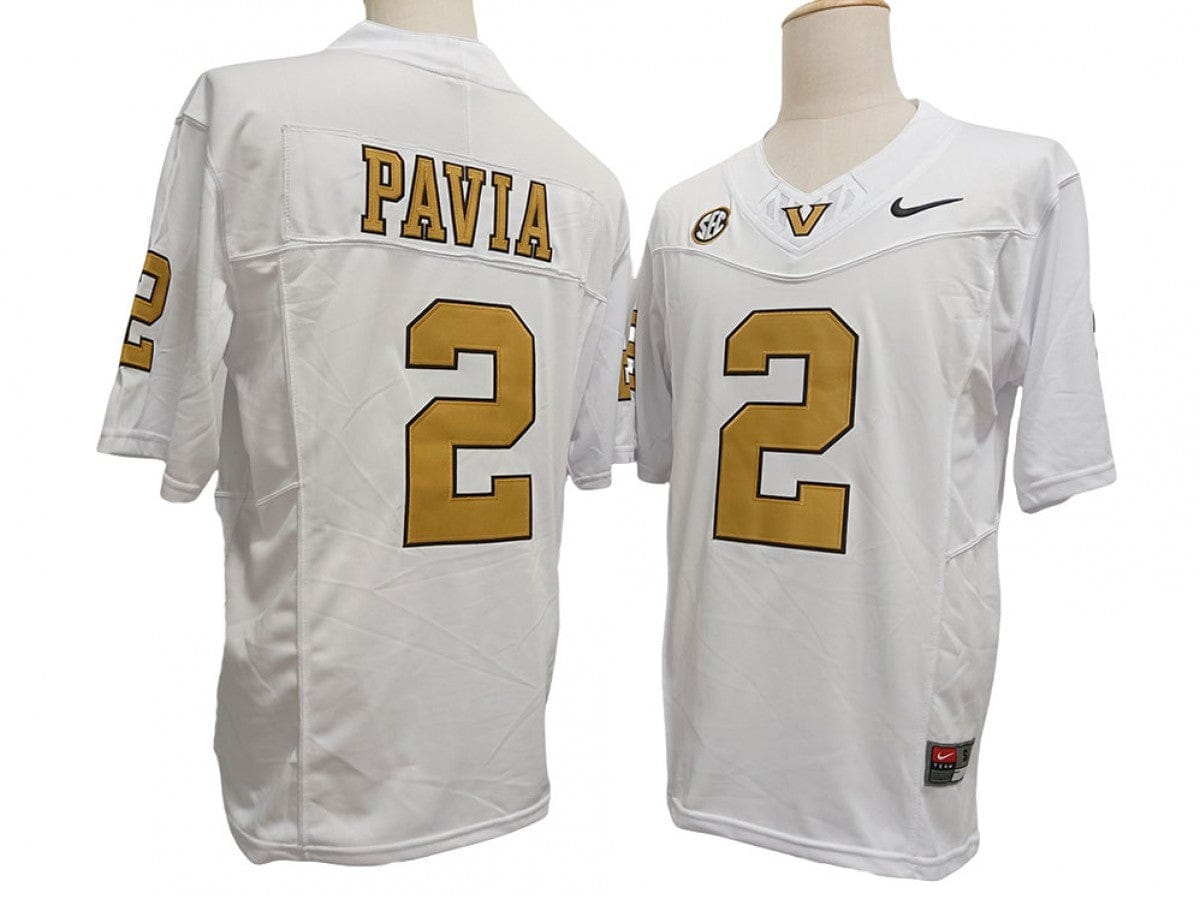 Vanderbilt Commodores #2 Diego Pavia Vapor F.U.S.E. Limited Jersey Stitched - Image 3