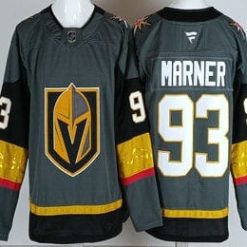Vegas Golden Knights #93 Mitch Marner Gray Authentic Jersey
