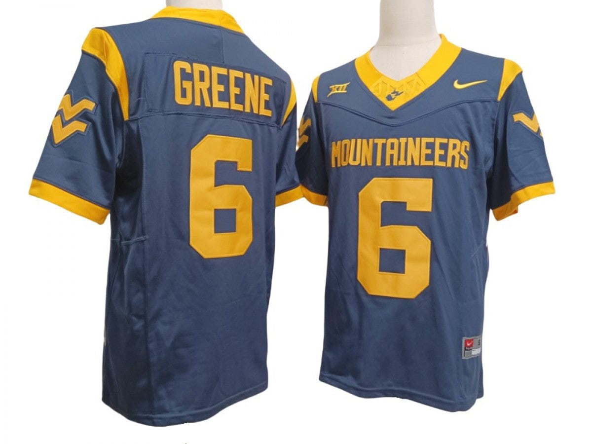 West Virginia Mountaineers #6 Garrett Greene Vapor F.U.S.E. Limited Jersey - Image 3