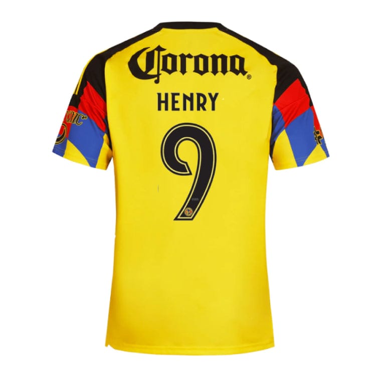 Club América 2025-26 Henry 9 Home Jersey – Yellow