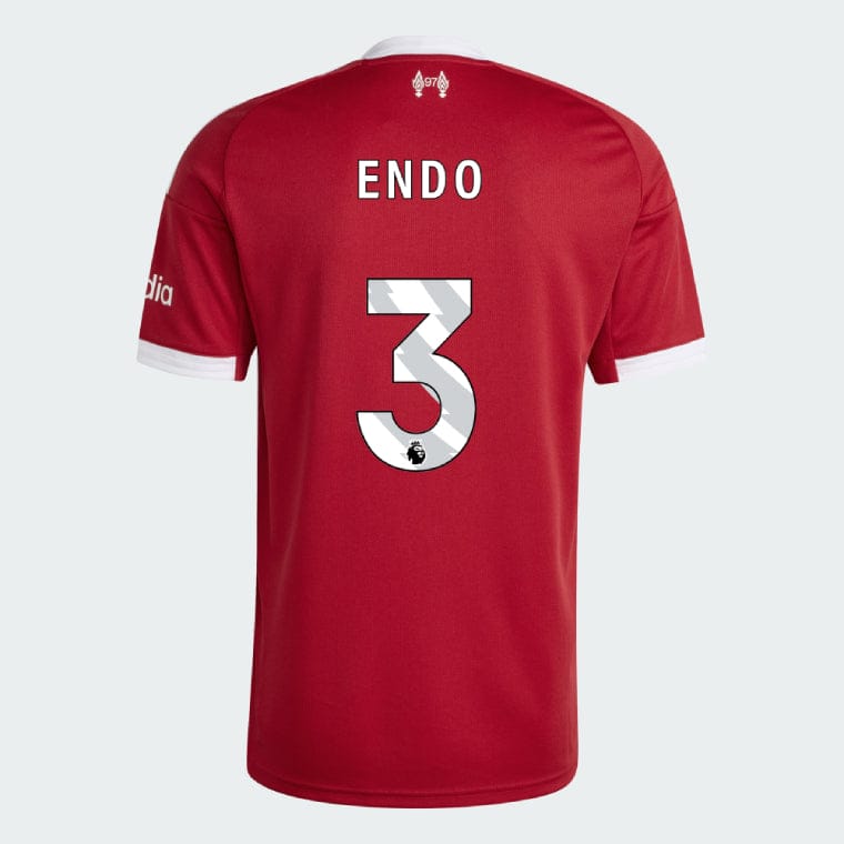 Liverpool 2025-26 ENDO 3 Home Jersey – Red