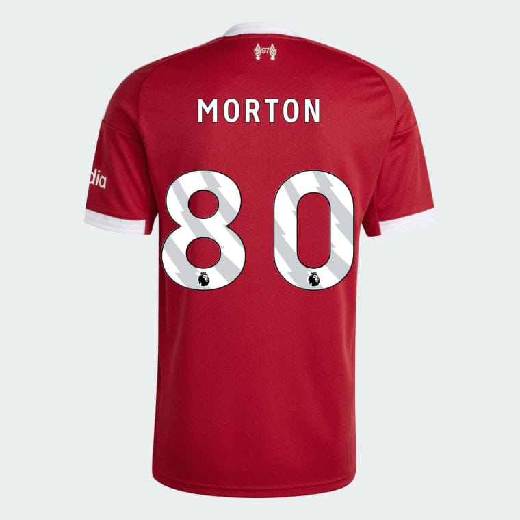 Liverpool 2025-26 MORTON 80 Home Jersey – Red