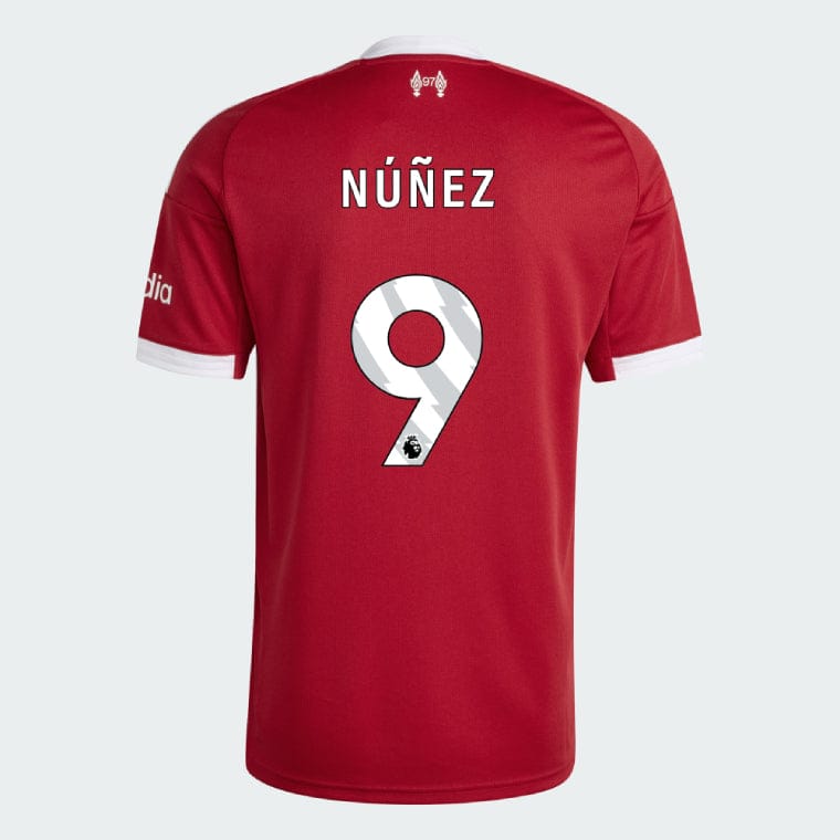 Liverpool 2025-26 NÚÑEZ 9 Home Jersey – Red