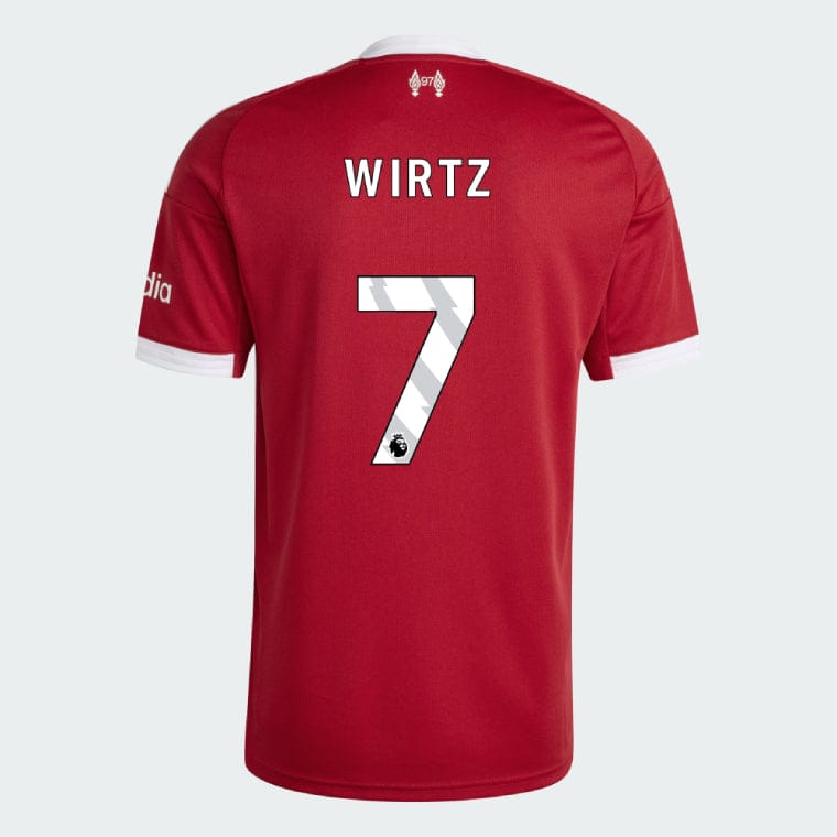 Liverpool 2025-26 WIRTZ 7 Home Jersey – Red