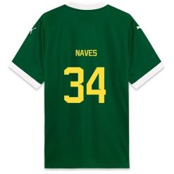 Palmeiras NAVES 34 Home 2025-26 Jersey – Green