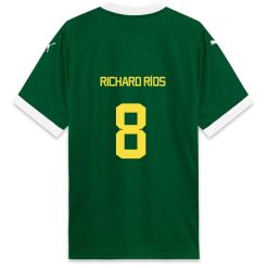 Palmeiras RICHARD RIOS 8 Home 2025-26 Jersey – Green