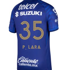 Pumas UNAM 2025-26 P. LARA 35 Away Jersey – Azul Marino