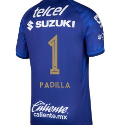 Alternative view of Pumas UNAM 2025-26 PADILLA 1 Away Jersey – Azul Marino