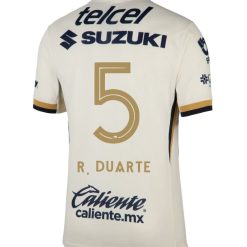 Alternative view of Pumas UNAM 2025-26 R. DUARTE 5 Home Jersey – Blanco