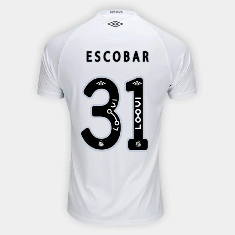 Santos FC ESCOBAR 31 Home 2025-26 Jersey – White