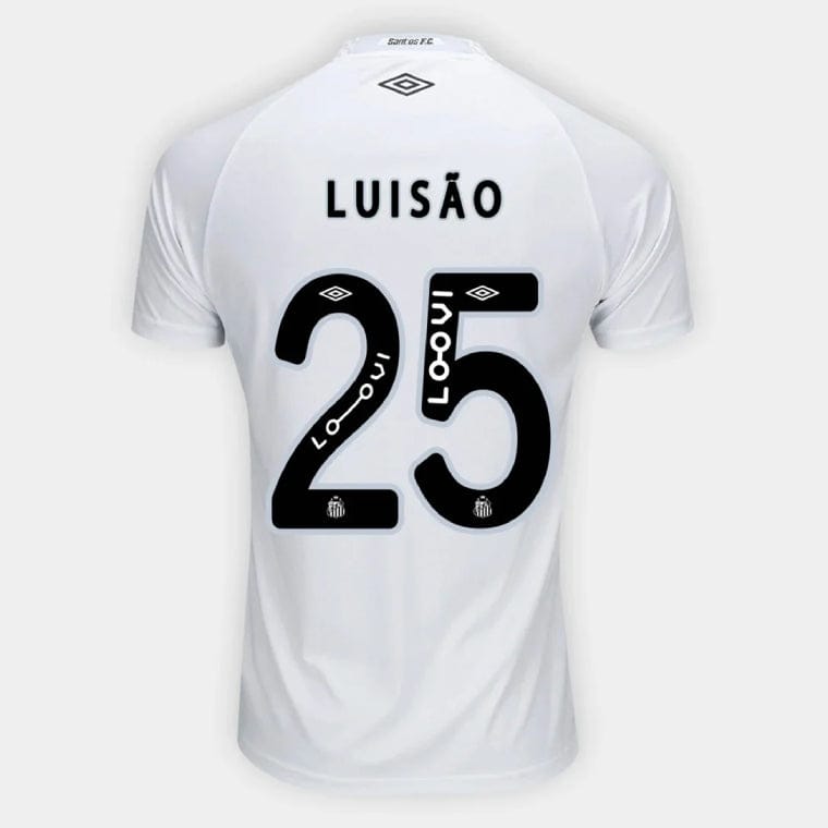 Santos FC LUISAO 25 Home 2025-26 Jersey – White