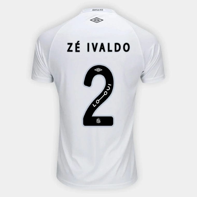 Santos FC ZE IVALDO 2 Home 2025-26 Jersey – White