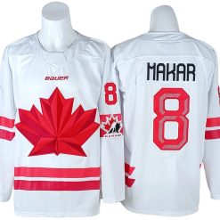 2026 Winter Olympics Team Canada #8 Cale Makar White Hockey Jersey Stitched