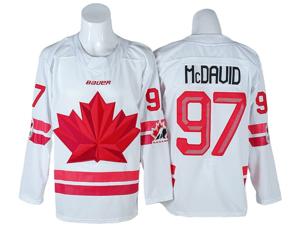 2026 Winter Olympics Team Canada #97 Connor McDavid White Hockey Jersey Stitched
