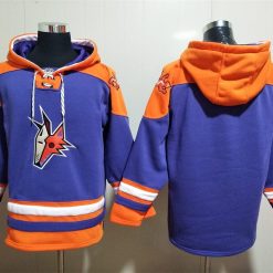 Arizona Coyotes Team Blank Pullover Hoodie Orange