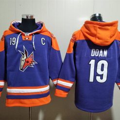 Arizona Coyotes #19 Shane Doan Pullover Hoodie Orange