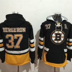 Boston Bruins #37 Patrice Bergeron Pullover Hoodie