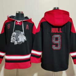 Chicago Blackhawks #9 Bobby Hull Pullover Hoodie