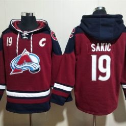Colorado Avalanche #19 Joe Sakic Pullover Hoodie