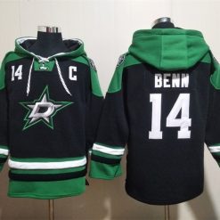 Dallas Stars #14 Jamie Benn Pullover Hoodie