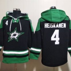 Dallas Stars #4 Miro Heiskanen Pullover Hoodie