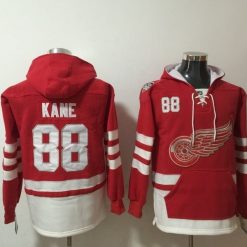 Detroit Red Wings #88 Patrick Kane Pullover Hoodie