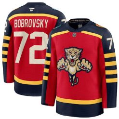 Florida Panthers #72 Sergei Bobrovsky Jersey Red 2026 Winter Classic Stitched