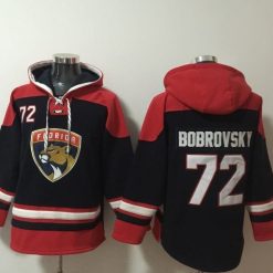 Florida Panthers #72 Sergei Bobrovsky Pullover Hoodie